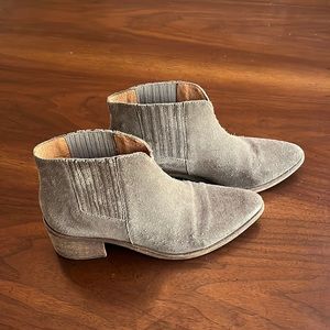 Madewell Suede Ankle Boots
